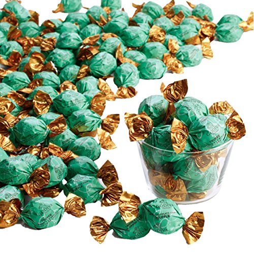 Godiva Chocolatier Wrapped, Dark Mint Chocolate Chip, Truffle Bulk Gift Case