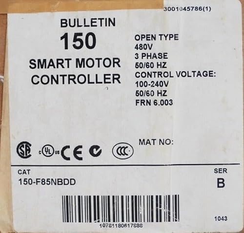 New 150-F85NBDD Smart Motor Controller 150-F85NBDD