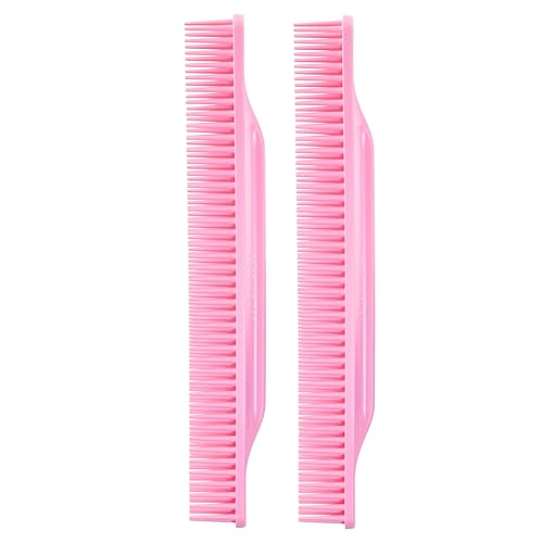 Allegro Combs Peines de dientes anchos #70, peine de 3 filas de dientes anchos para cabello rizado, peine para cabello rizado, peine para estilistas
