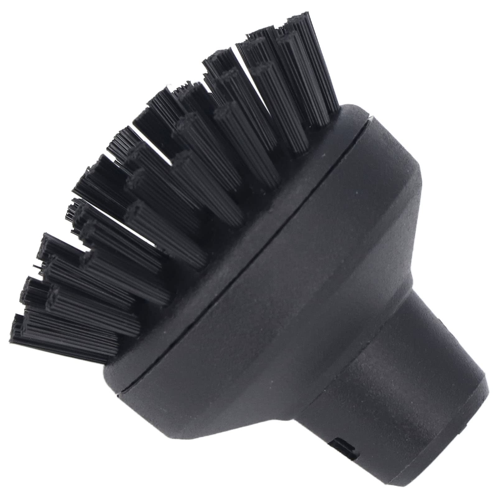 Pièces De Rechange Pour Nettoyeur Vapeur,Buse De Brosse Ronde, Accessoire De Rechange Compatible Avec le Nettoyeur De Vitres Vapeur, Brosse En Nylon Pour Karcher SC1 SC2 SC3