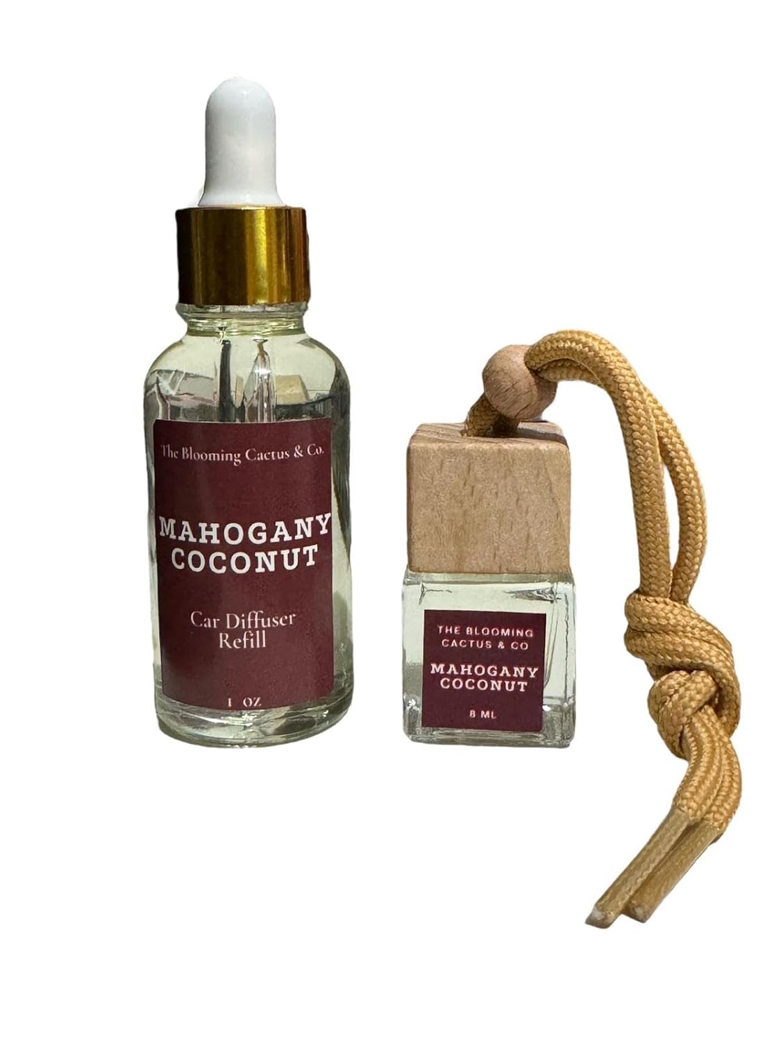 The Blooming Cactus & Co. Car Diffuser with Refill