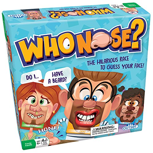 Who Nose Family Guessing Game: Try To Guess Which Of The 38 Different Faces You Have On - Ages 6+