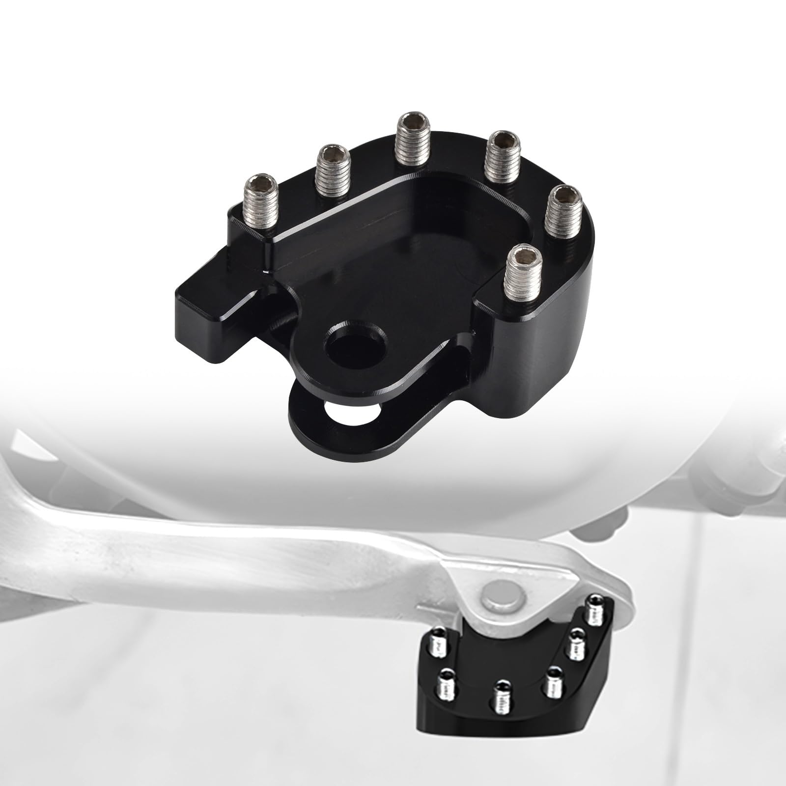 YDYBDA for Suzuki DRZ400 DRZ400E DRZ400S DRZ400SM 2000-2024 DR-Z 250 RM125 RM250 RMX250T Rear Brake Pedal Lever Tip Extension Plate