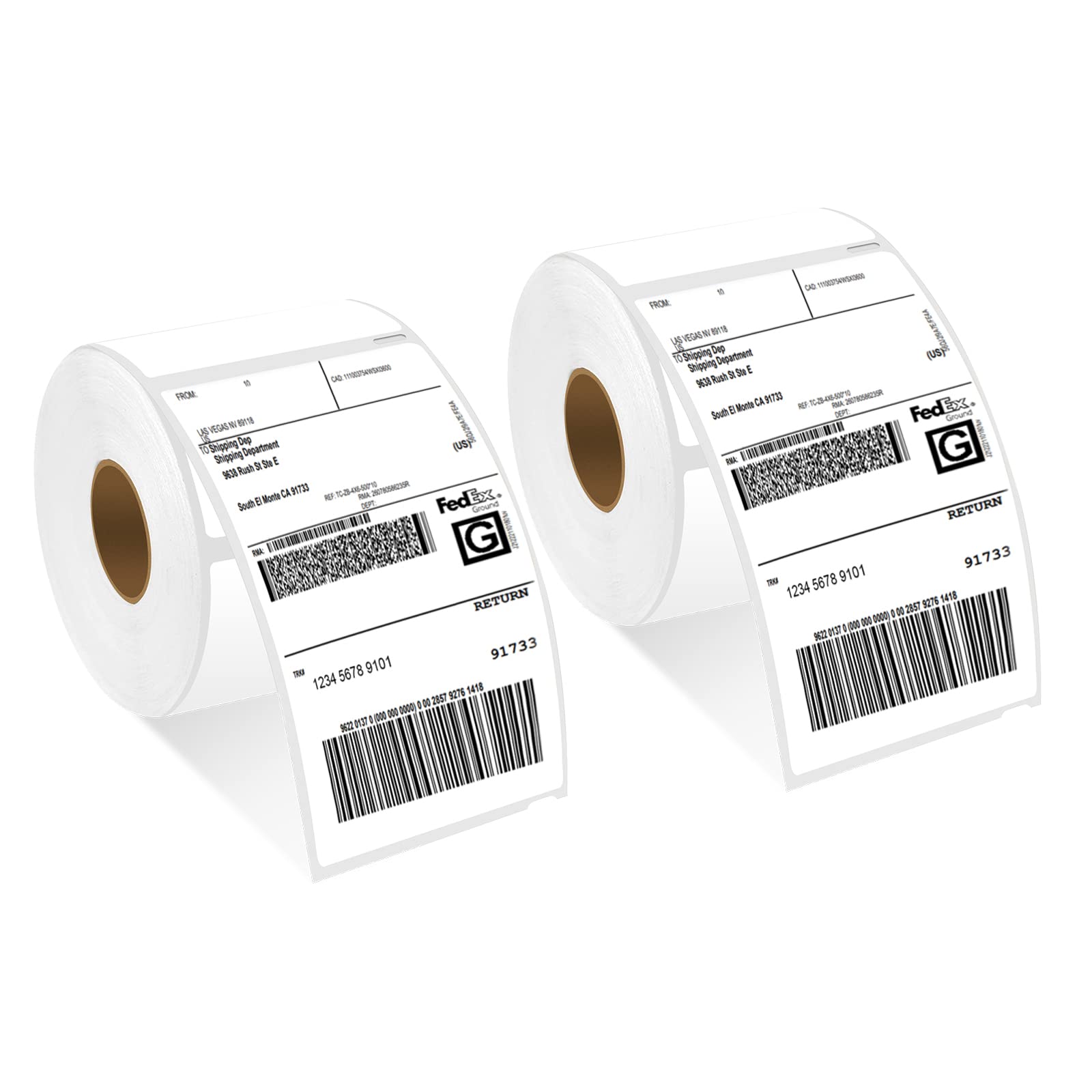 Compatible with DYMO 30256 Thermal Direct Shipping Label Printer Paper 300 Labels/roll 2-5/16" x 4" White Standard Shipping Labels for 300 310 320 450 400 Duo 450 Twin Turbo Label Printers