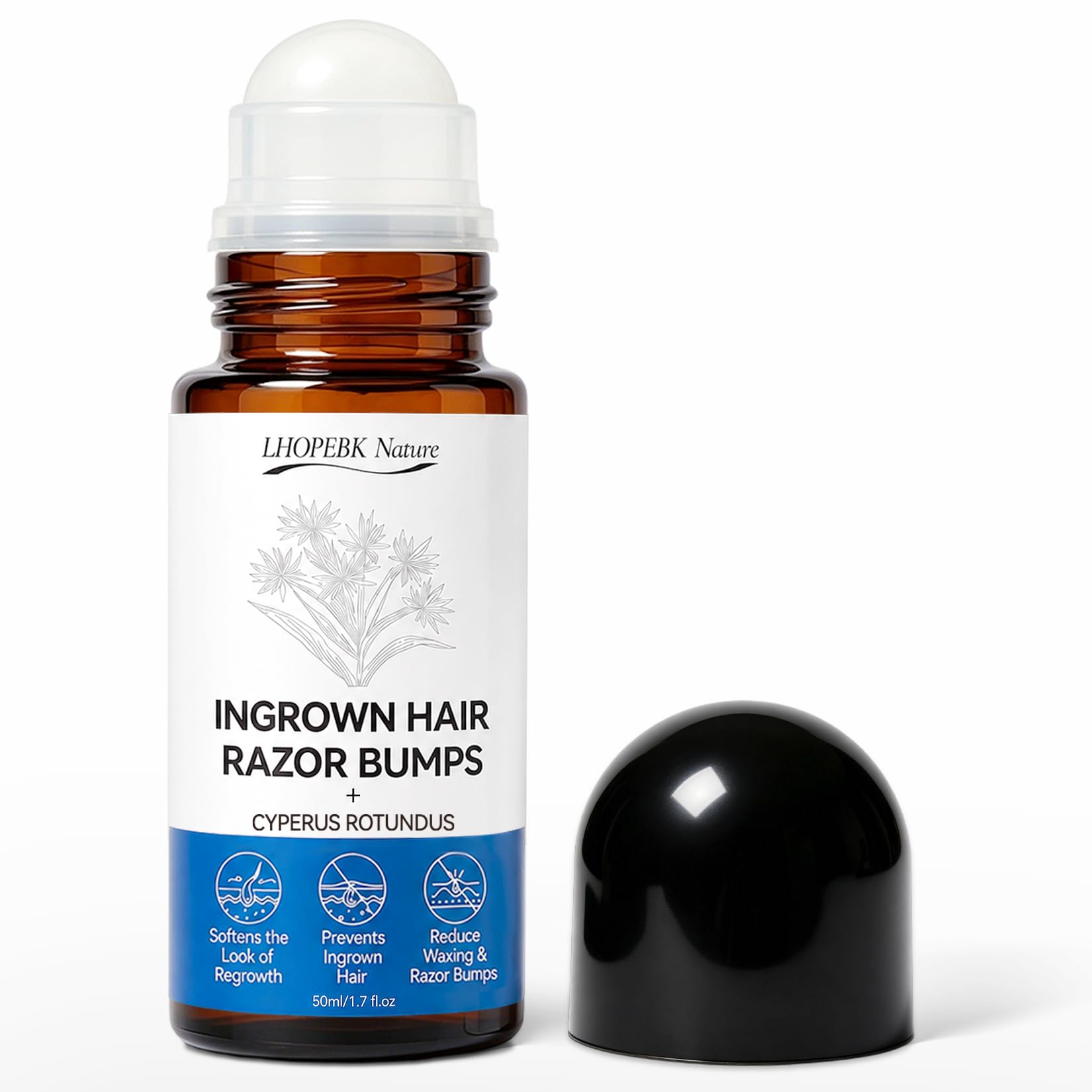 Ingrown Hair Razor Bumps Treatment:After Shave 30-Second Quick Absorption Soothing Redness & Razor Burn for Face and Bikini Area Prevent Ingrown Hair