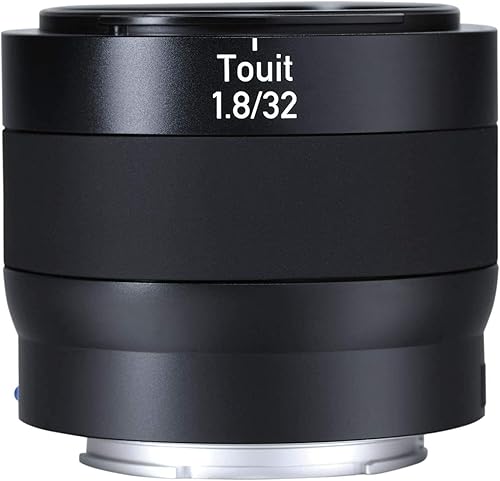 ZEISS Touit - Lente de cámara 1.832 para cámaras Sony E-Mount sin espejo, color negro