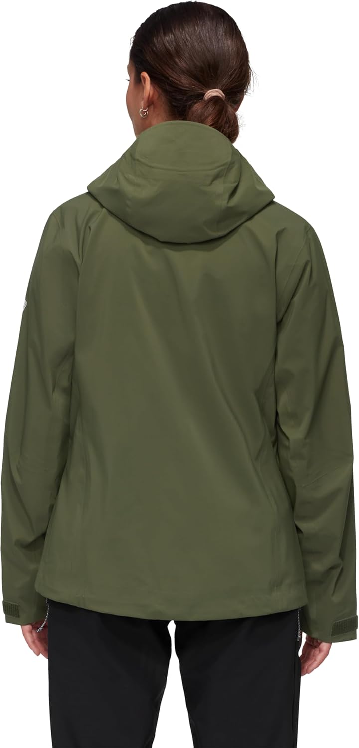 Mammut Womens Outdoor Hardshell Hooded Jacket, Waterproof and Breathable Rain Shell for Hiking and Everyday - Image 5