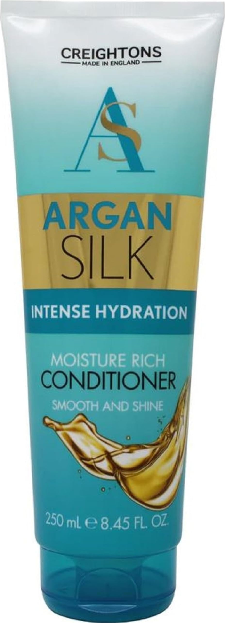 Argan Smooth Moisture Rich Conditioner (250 ml) - Professionally Formulated with Argan Oil from Morocco, Replenishes Moisture for Strength & Shine, For all Hair Types