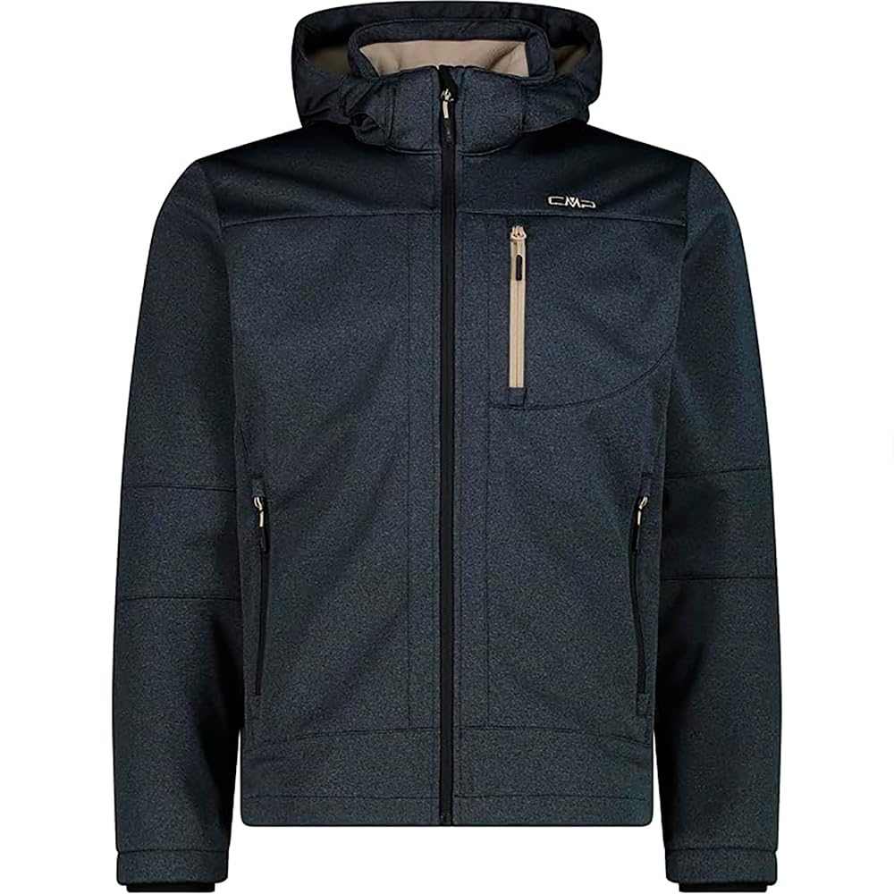 Veste CMP 36A5027 respirante et coupe-vent avec capuche fixe - 4