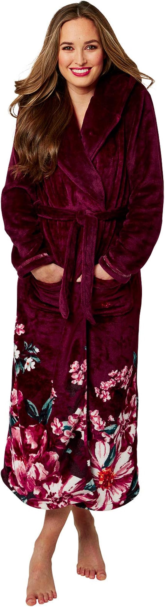 Joe browns floral supersoft dressing gown Clearance