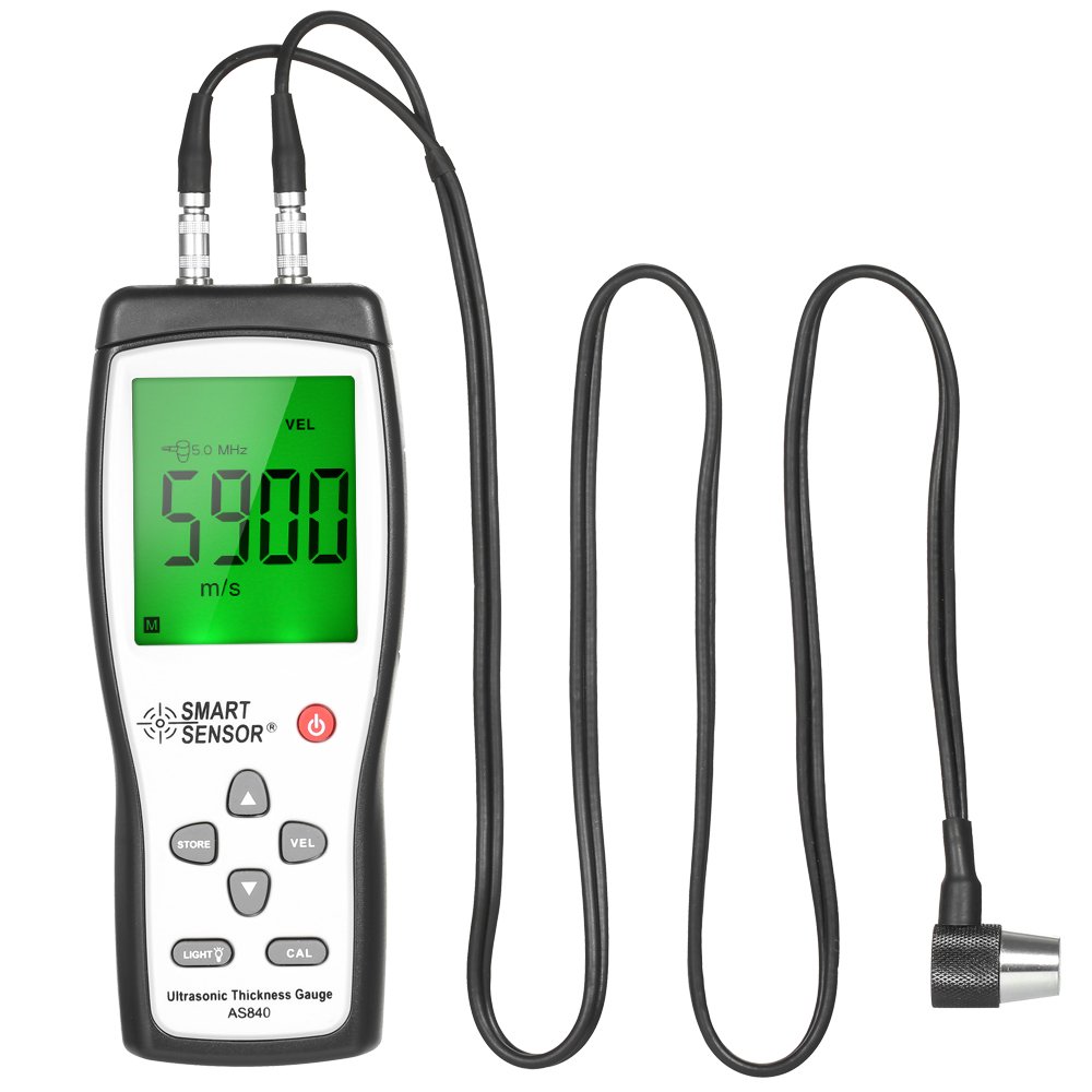 Professional Ultrasonic Thickness Gauge Handheld LCD Digital Thickness