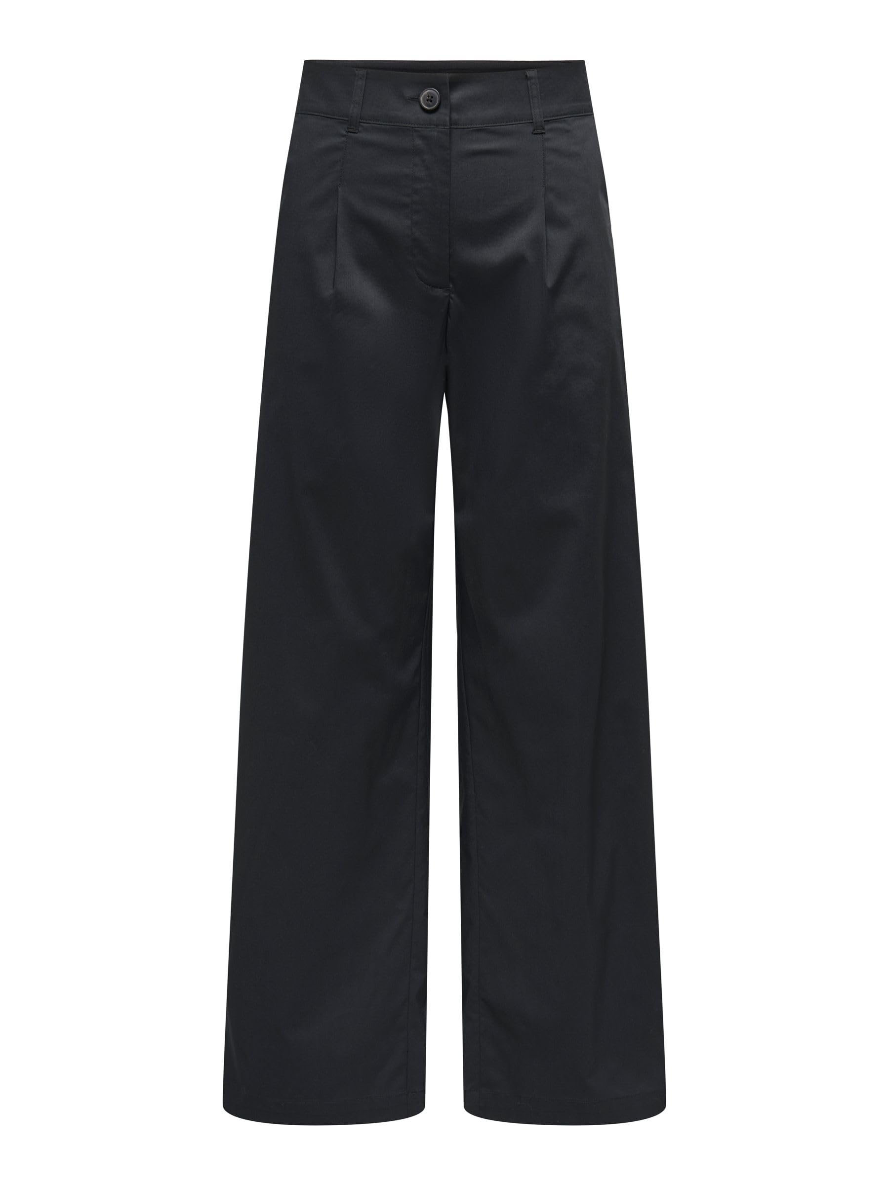 Pantalon femme JDYMIO JACQUELINE de YONG coupe ample fluide et pantalon droit léger