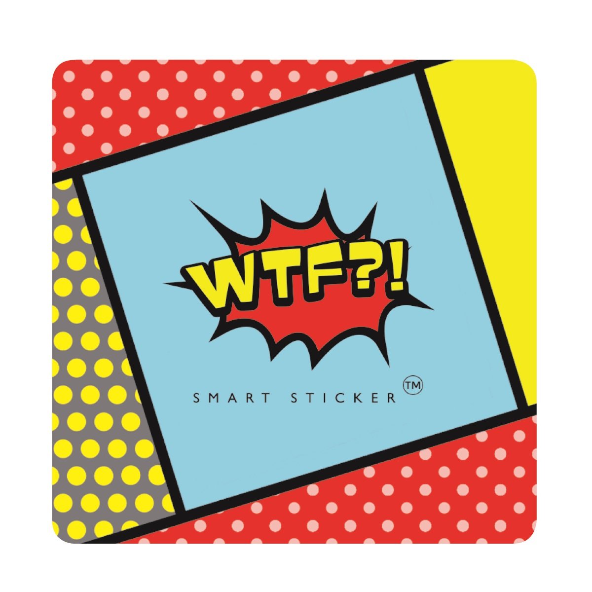wtf - Smart Holder Sticker