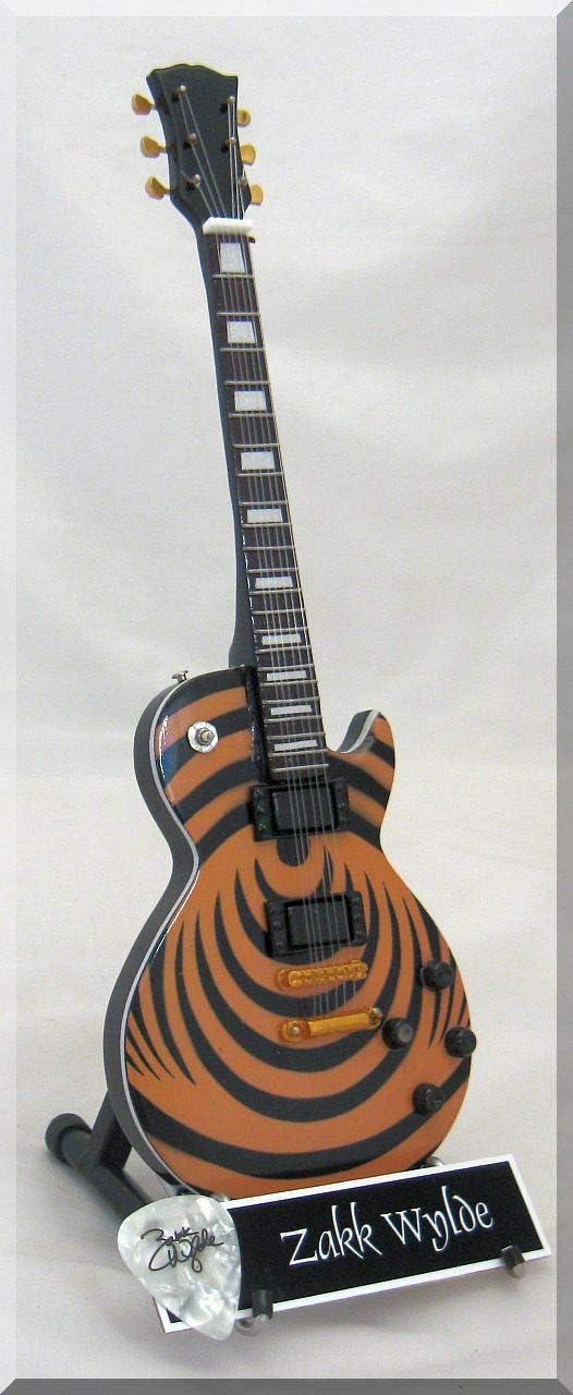 ZAKK WYLDE Miniature Guitar VERTIGO with Guitar Pick