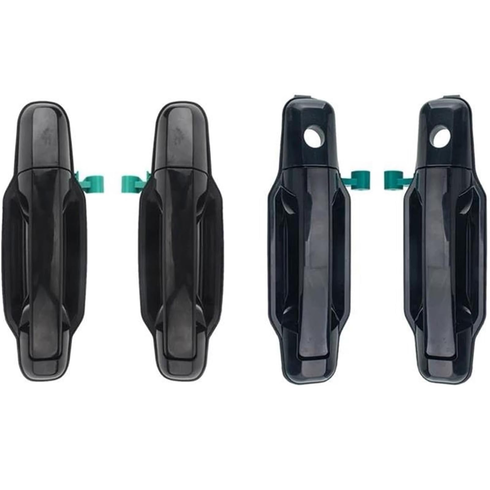 Glymzoi One Color Car Exterior Door Handles Outer Door Handle For Kia For Sorento 2003-2009 82650-3E010 Black Car Stylings Front Rear Right Left
