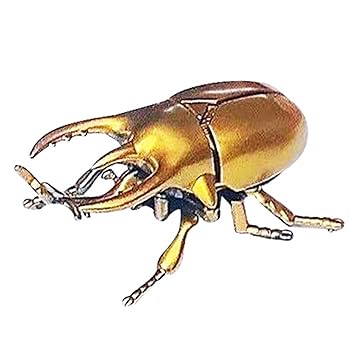 Amazon.co.jp: カブトムシのおもちゃ | 小さなぜんまい式