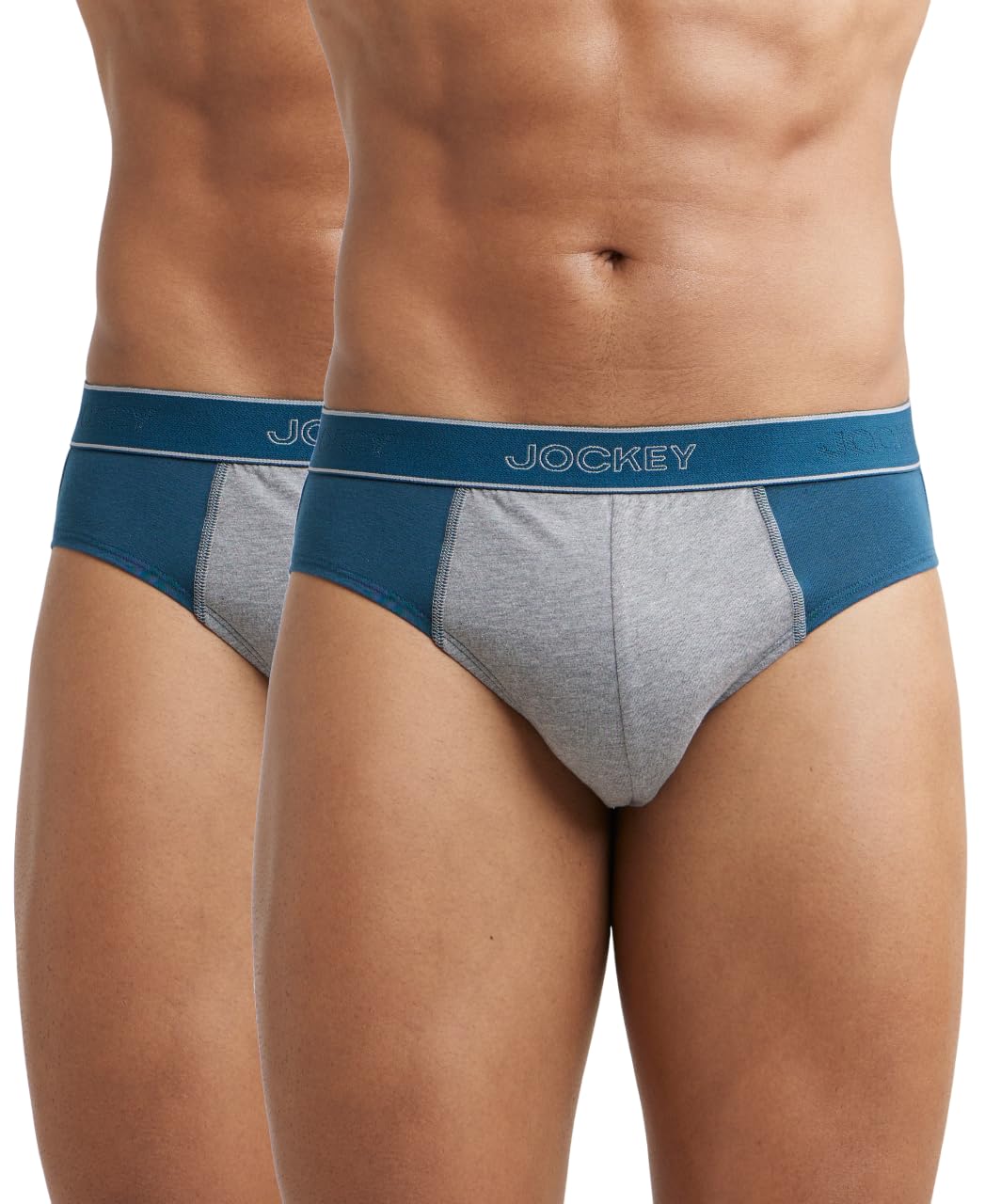 Jockey Men's Cotton Solid Fusion Brief