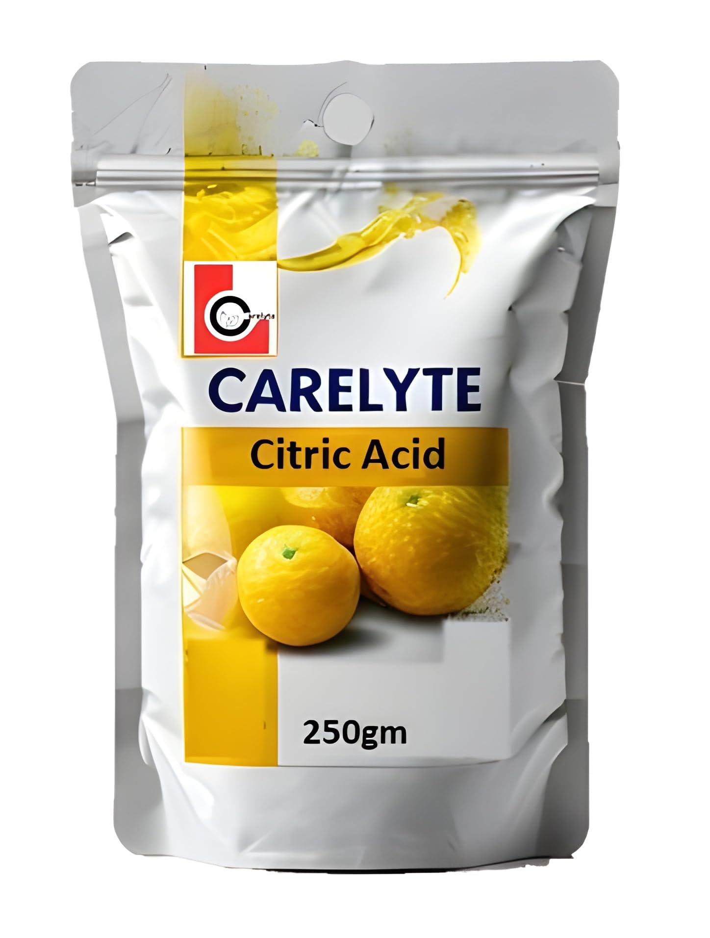 100% Pure Citric Acid Powder for Cleaning | Food Grade Nimbu Sat | Natural Preservative & Flavoring Agent | Multi-Use for Home & Kitchen (250gm)