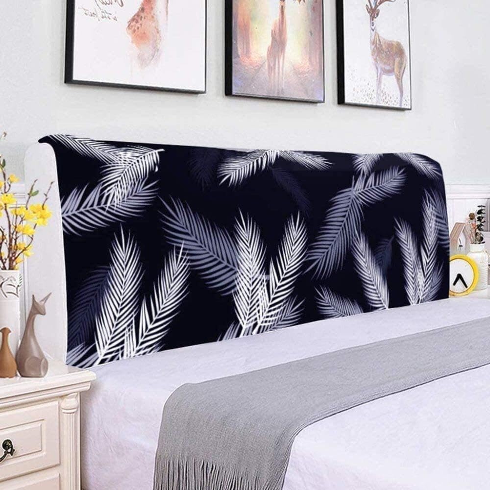 Copri Testata Letto Matrimoniale, Cotone Protezione Da Mobili Fodera Elastica Copertura Schienale Testiera Letto Antipolvere Decorazione Camera Letto(#21,180cm(71inch))