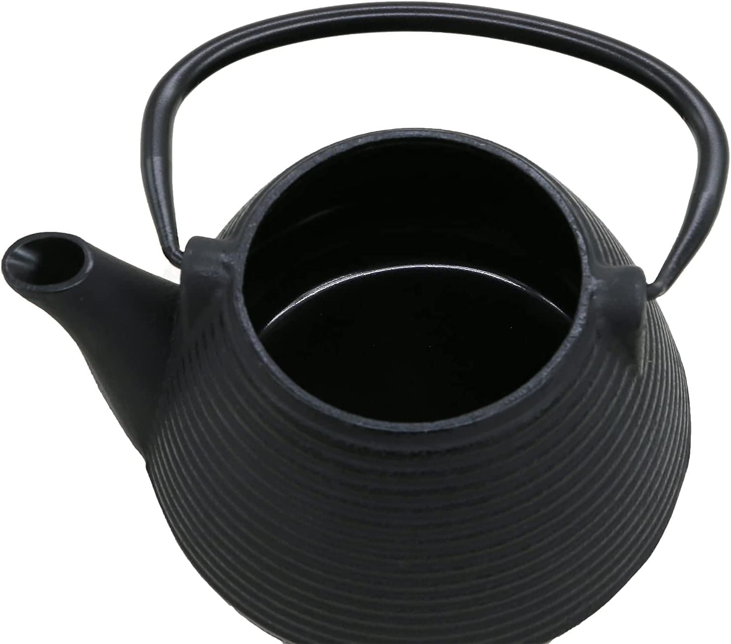 Tetera de Hierro Fundido, Tetera, con infusor de Acero Inoxidable, Revestimiento Interior esmaltado, 32 onzas (0,95 l)