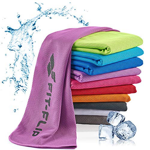 Fit-Flip Kühlendes Handtuch - Ice Cooling Towel und mikrofaser Kühltuch...