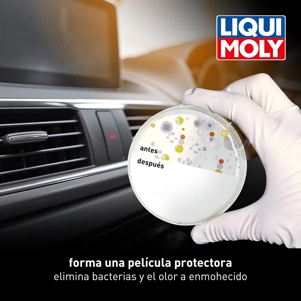 LIQUI MOLY Detergente para acondicionadores de aire (Spray) | 250 ml | Mantenimiento del sistema climático | 4087