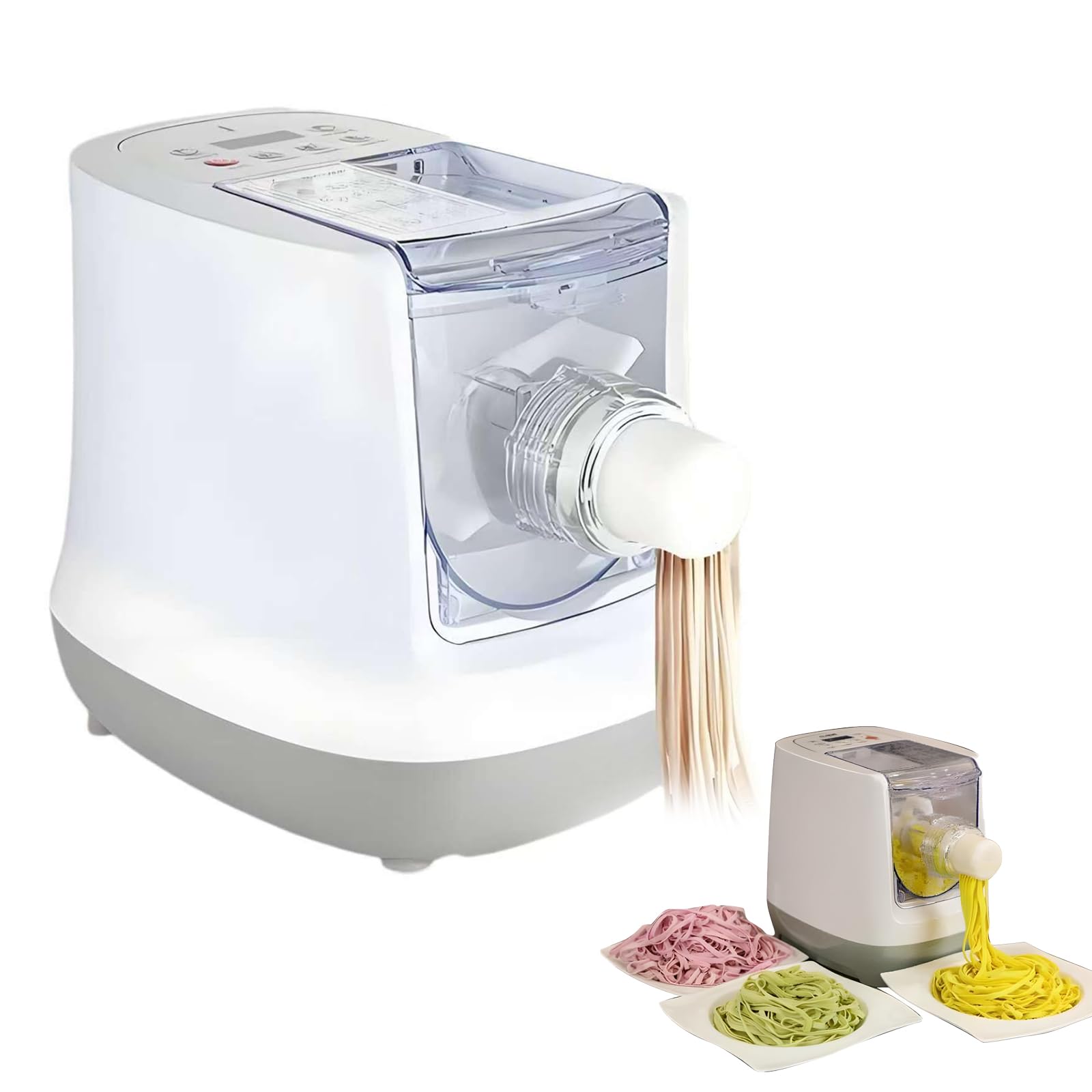 Machine à nouilles électrique automatique pour préparer des repas conviviaux en famille