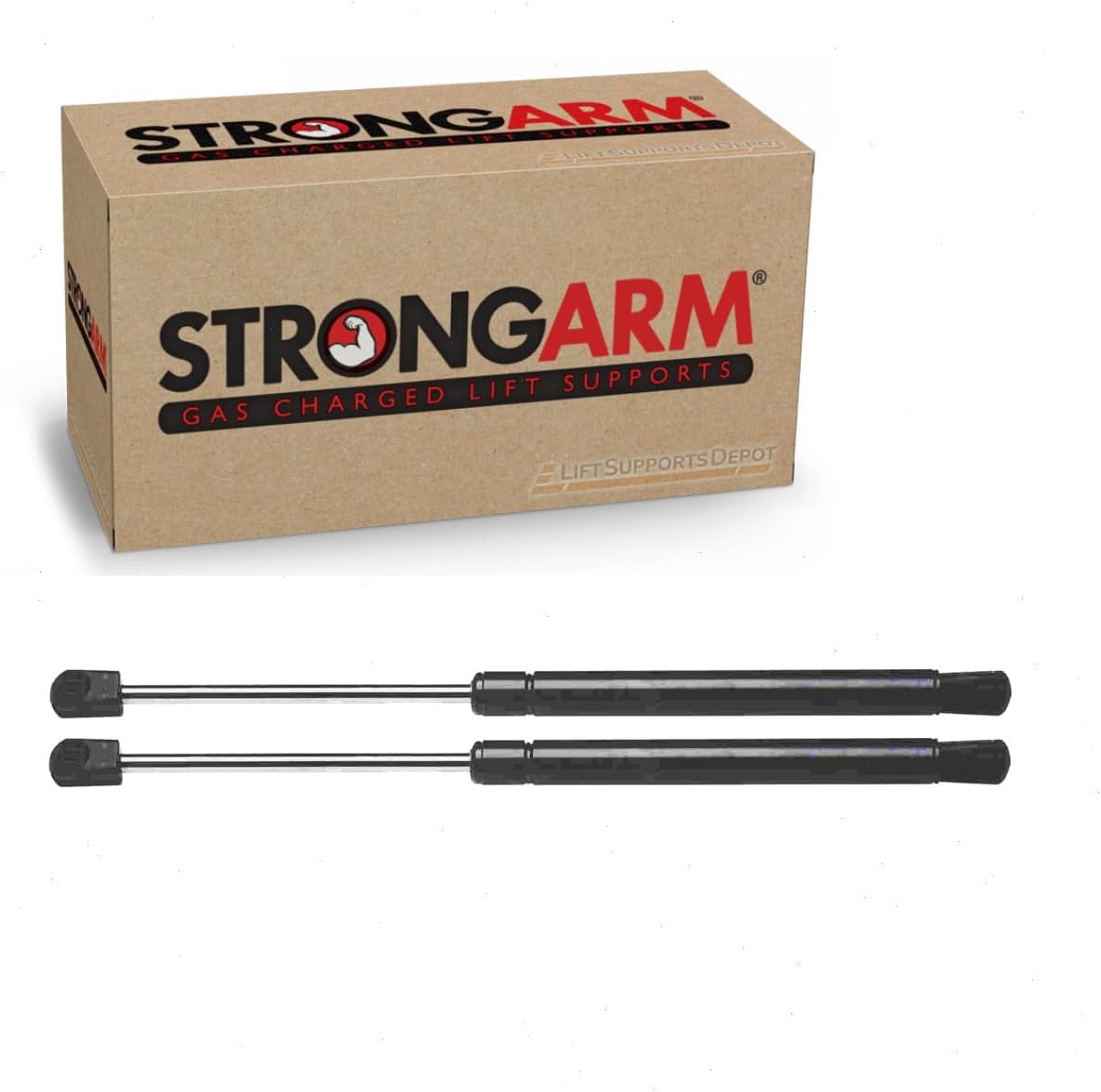 Qty (2) StrongArm 6193 Fits Commander 2006 to 2010 Front Hood Lift Supports