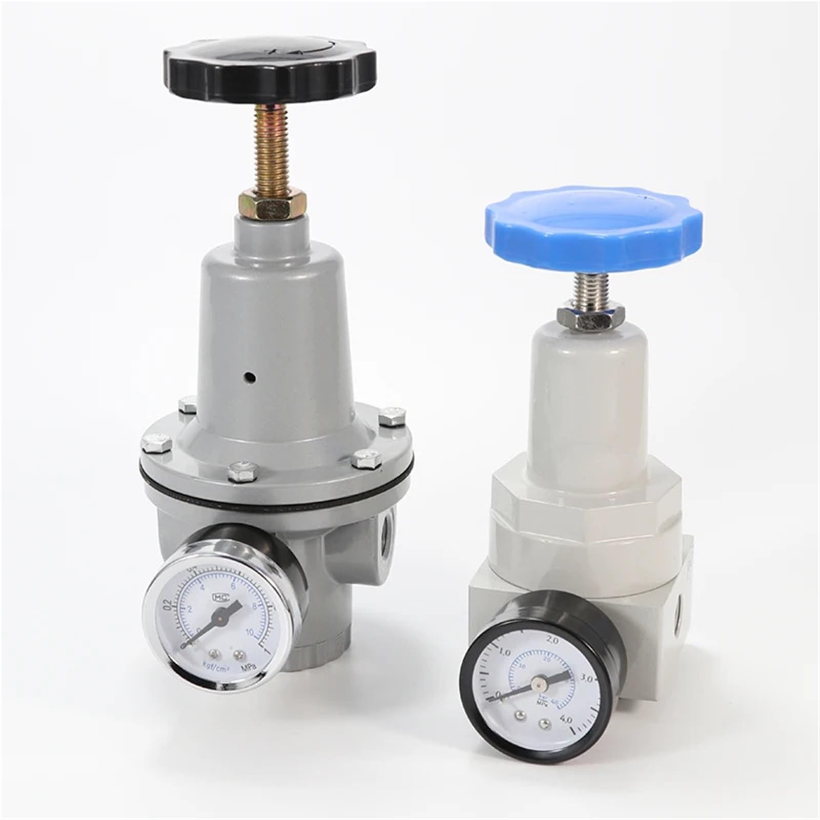 Regolatore di Pressione pneumatica 0~40 Bar con Porta manometro 1/4 3/8 1/2 2 Pollici BSP 1/2" QTYH QTY-08 10 15 20 25 32 40 50(QTY-50)
