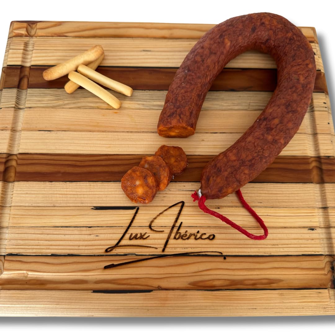 LUX IBÉRICO - Morcilla Patatera Ibérica (250g) – Embutido Tradicional - Origen Extremadura - Envasado al Vacío (PICANTE)
