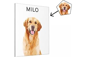 Custom Dog/Cat Watercolor Portrait: A Timeless Keepsake for Pet Lovers