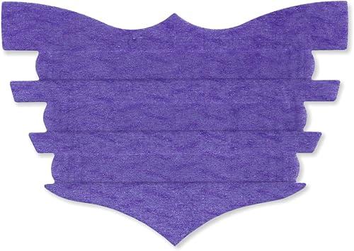 FLAIR Tiras nasales equinas para caballos (morado, paquete de 6), tiras nasales equinas adhesivas y soporte, ayuda de respiración para entrenar