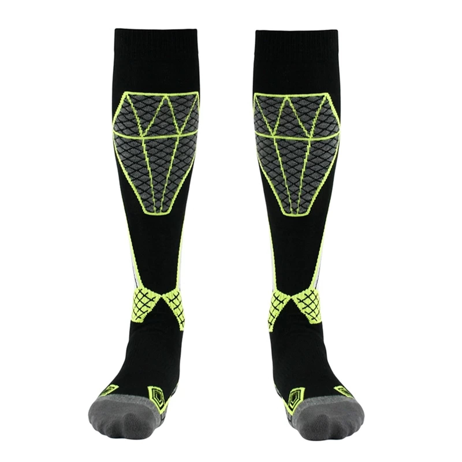 Chaussettes de Ski Chaussettes de Ski Haute Performance Snowboard d'extérieur Snowboard et Sports de Plein Air