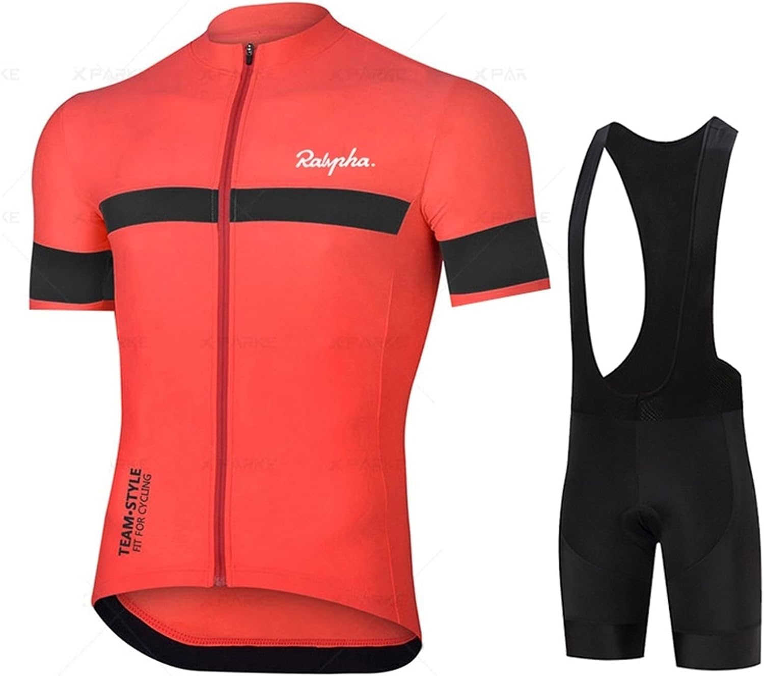 Men's Cycling Clothes Men's Cycling Jersey Set Breathable Pro Team Bicycle Jersey Cycling Clothing Short Sleeve Bib Shorts Suits Bike Wear Jersey Triathlon Men's Cycling Clothing(D,3XL)