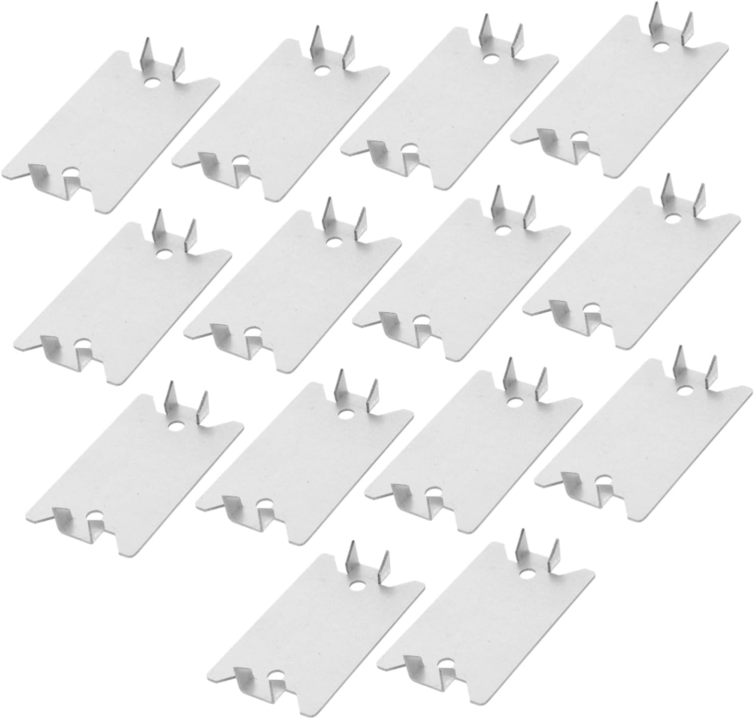 50pcs Nail Plates for Studs Cable Protection Shield with Sharp Pointed Design for Electrical and Plumbing Wiring Safety Essential Anti-Nail Accessory for Construction Projects