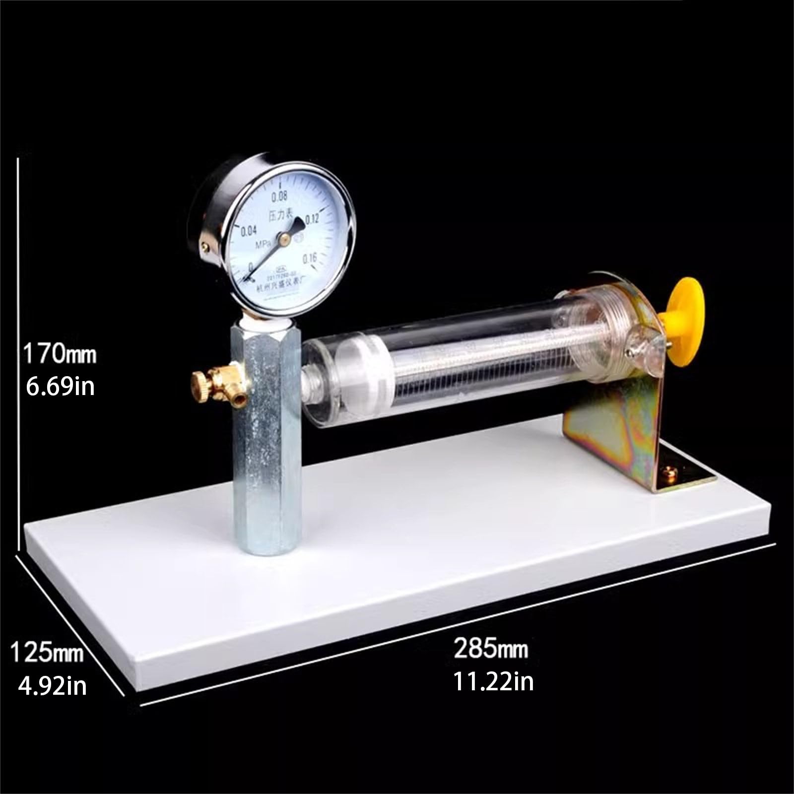 Dimostratore della legge Boyle Esperimento sui volumi e sulla pressione Modello didattico fisica Materiale scolastico Dimostratore della legge Boyle