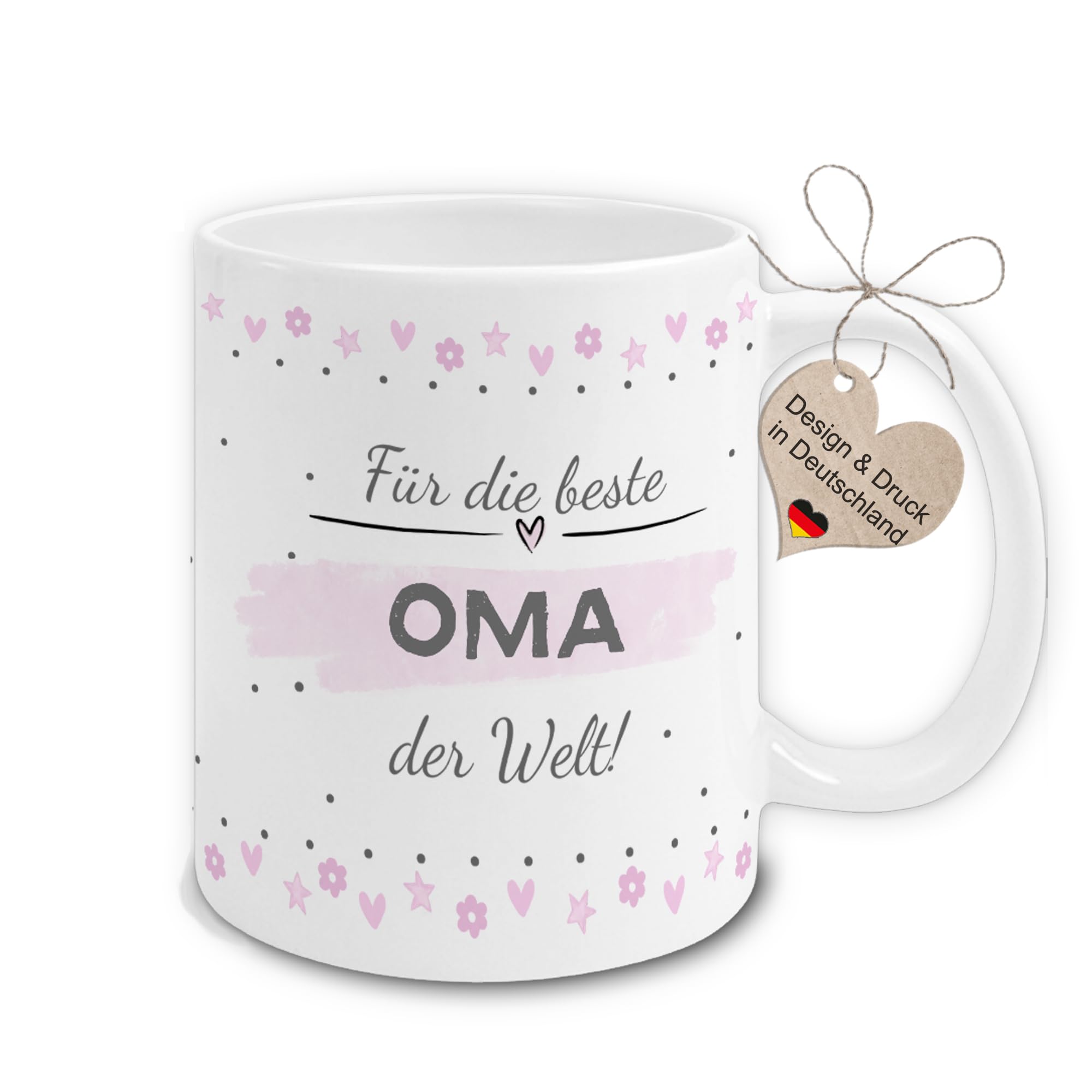 Maus-Design Tasse Schön dass es dich gibt mit Quokka Motiv &