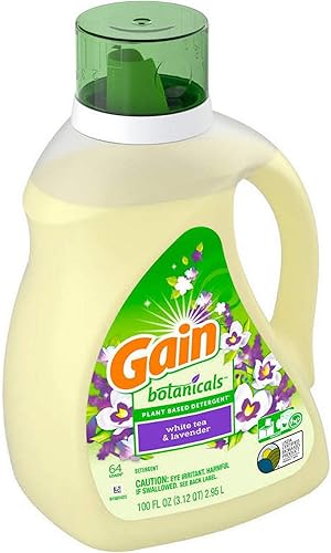 Gain Botanicals White Tea Lavender Detergente líquido para ropa