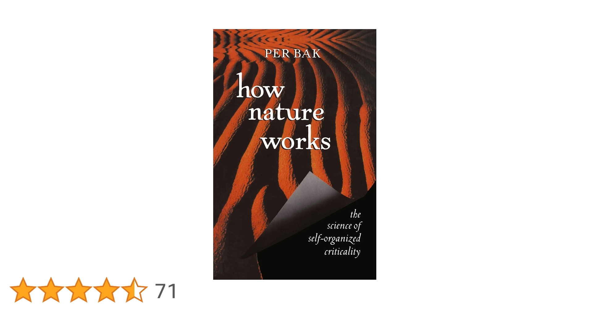 語学+参考書 How Nature Works: The Science of Self-Organized Criticality How nature works : the science of self-organized criticality