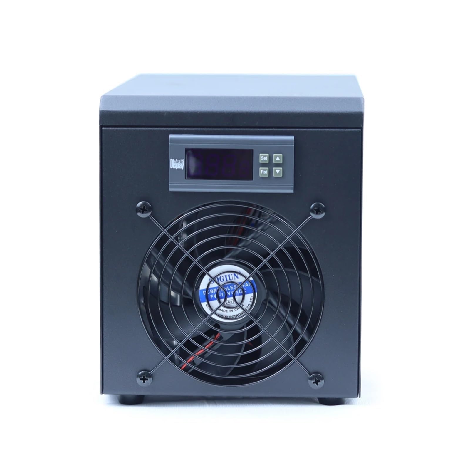 Refrigeratore d'acqua per acquario, 180 W, 60 l, con regolatore di temperatura regolabile da 10 a 40 °C, per acquari fai da te e principianti