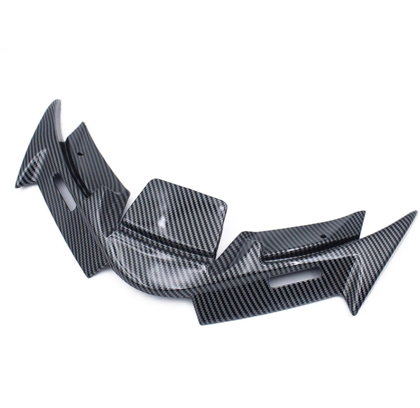 Do R15 V4 R15M 2021 2022-2025 | Dekoracje Winglets Akcesoria motocyklowe Winglet Przednia owiewka Osłona skrzydła(Carbon Fiber Look)