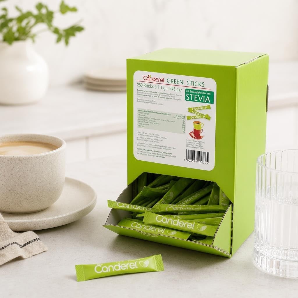 Canderel Green Stevia pałeczki - 250 sztuk
