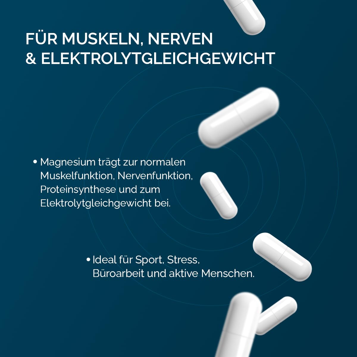 Ultimate Magnesium Komplex 240 Kapseln mit B6 D3 K2