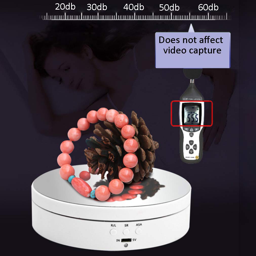 Motorized Turntable Display,360 Degree Electric Rotating Display