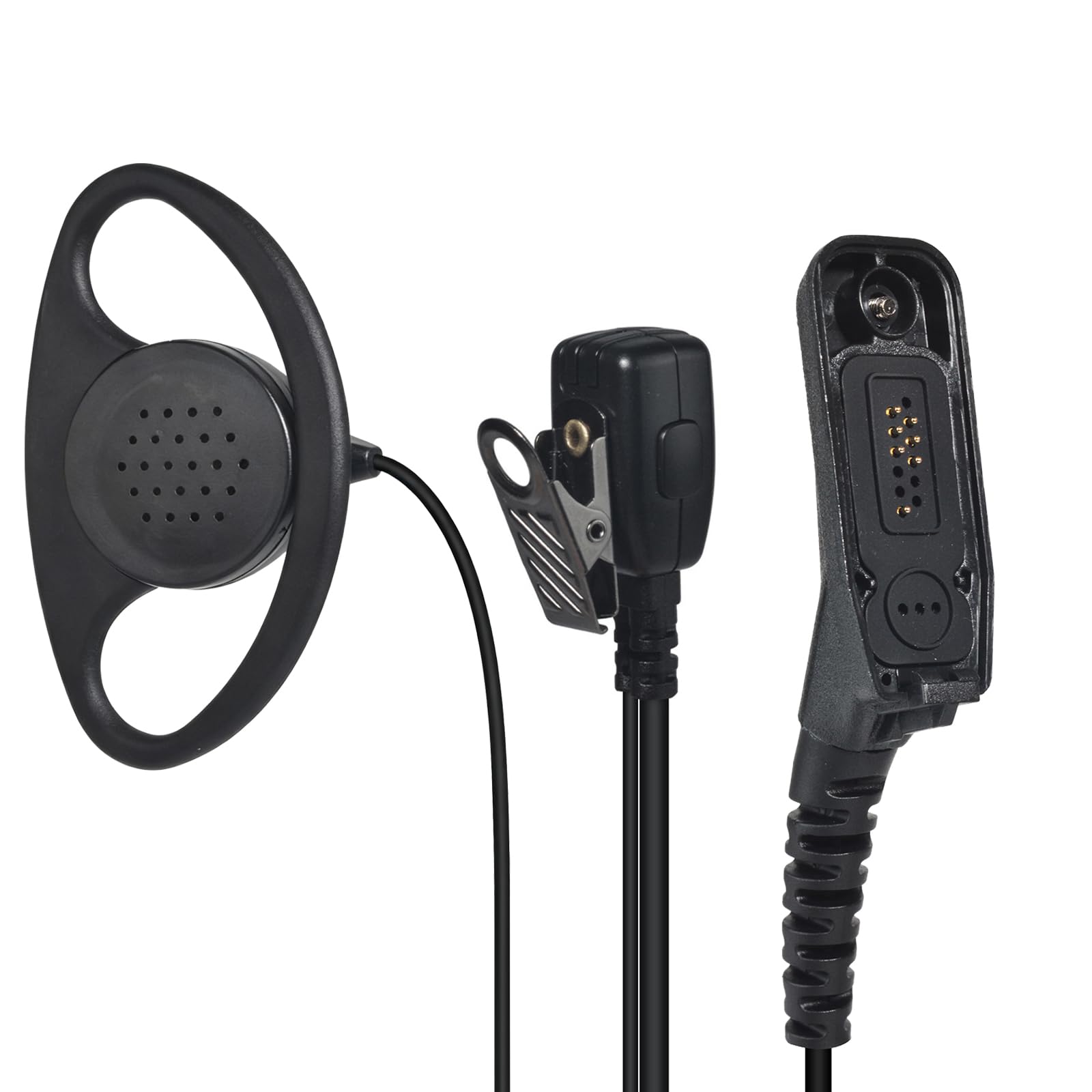 YNIBST Walkie Talkie Earpiece with Mic Compatible with Motorola Multi Pin