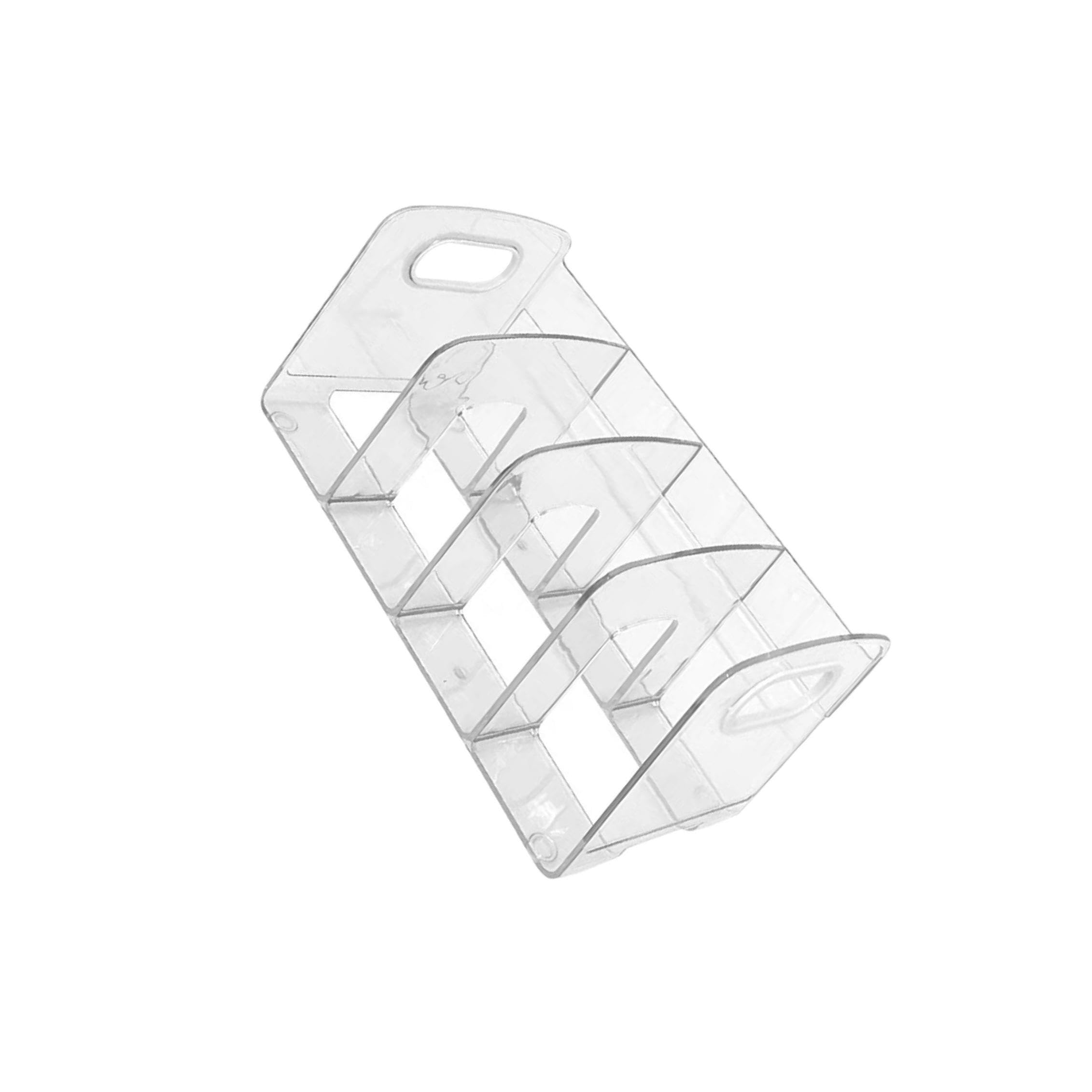 TWISAXC Handbag Purse Shelf Dividers Clear Acrylic Adjustable Closet Organizer Efficiently Storing Multiple Items Shelf Dividers Closet Clear Acrylic Closets Shirt
