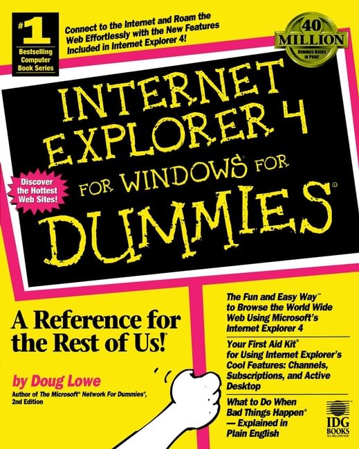 Internet Explorer 4 for Windows for Dummies