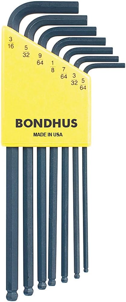 Bondhus Balldriver L-Wrench Key Sets - blx 7 5/64-3/16 balldriver l-wrench se