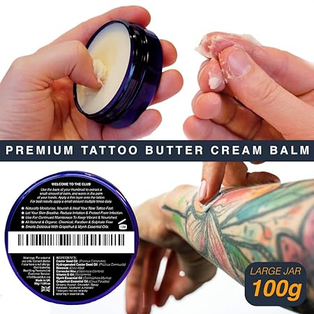Premium Tatowierung Nachsorge Butter Balsam Salbe Naturliche Tatowierungssorge Fur Vor Bei Und Nach Tatowierung Schneller Heilen Juckreiz Und Schorfe Reduzieren Tatowierte Haut Befeuchten Amazon De Beauty Premium Tatowierung Nachsorge Butter Balsam Salbe Naturliche Tatowierungssorge Fur Vor Bei Und Nach Tatowierung Schneller Heilen Juckreiz Und Schorfe Reduzieren Tatowierte Haut Befeuchten Amazon De Beauty