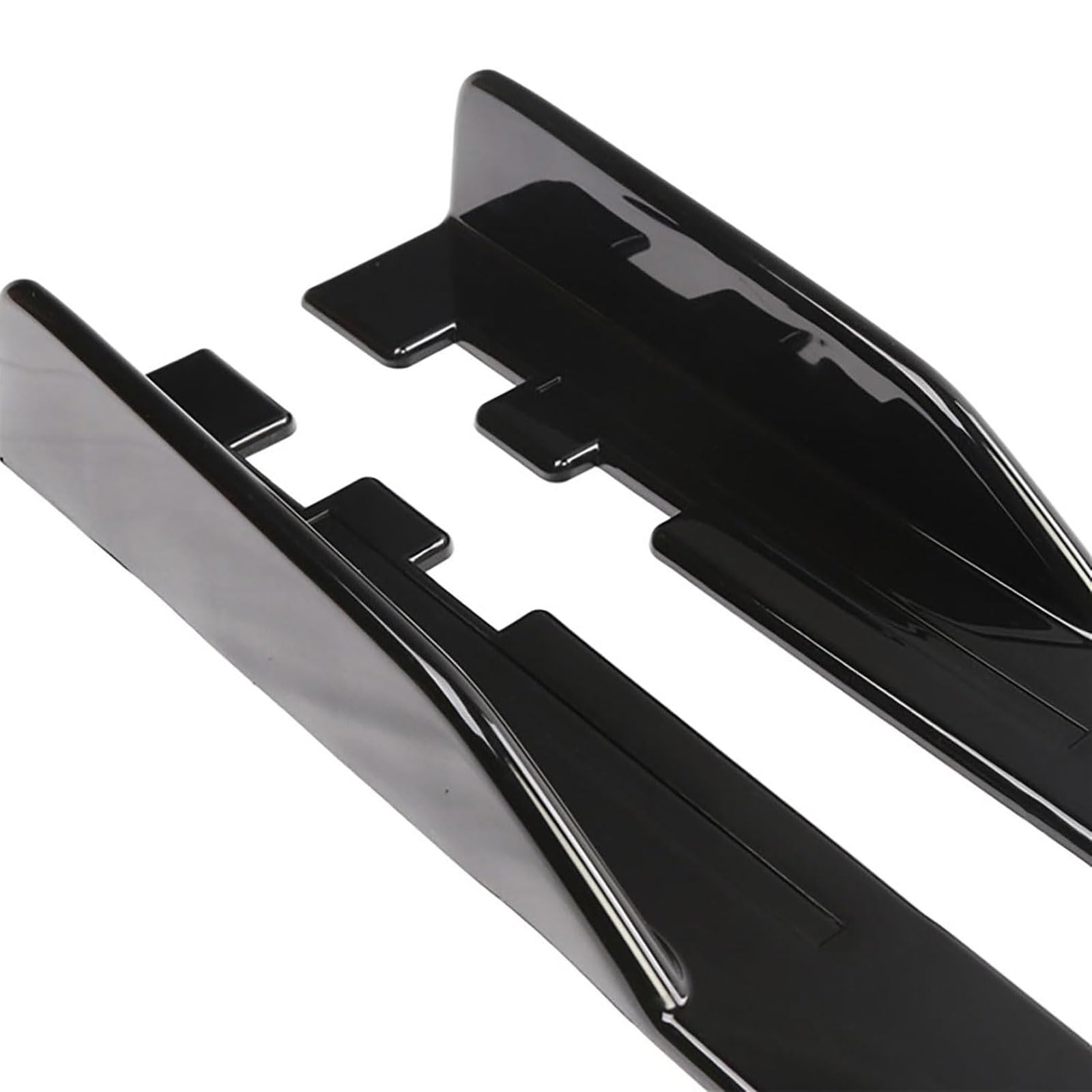 Auto Seitenschweller für BMW X3 G45 2024 2025 2026, Rocker Splitter Seitentrittleistenpedale Karosserie-Kit, Auto Zubehör,Bright Black